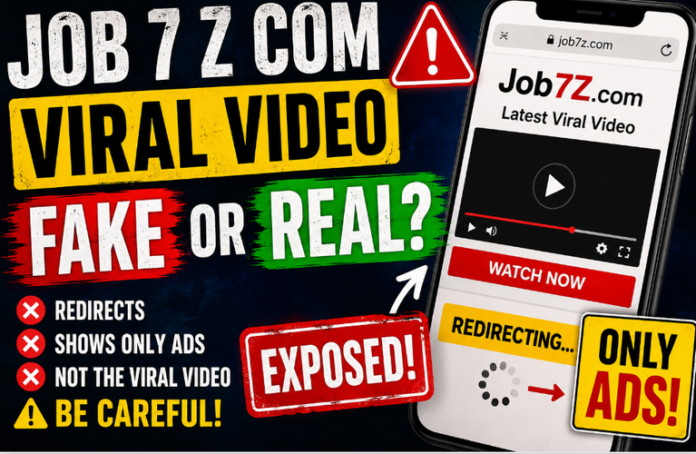 Job 7 Z Com Viral Video Fake or Real? Full Review of Job7z.com